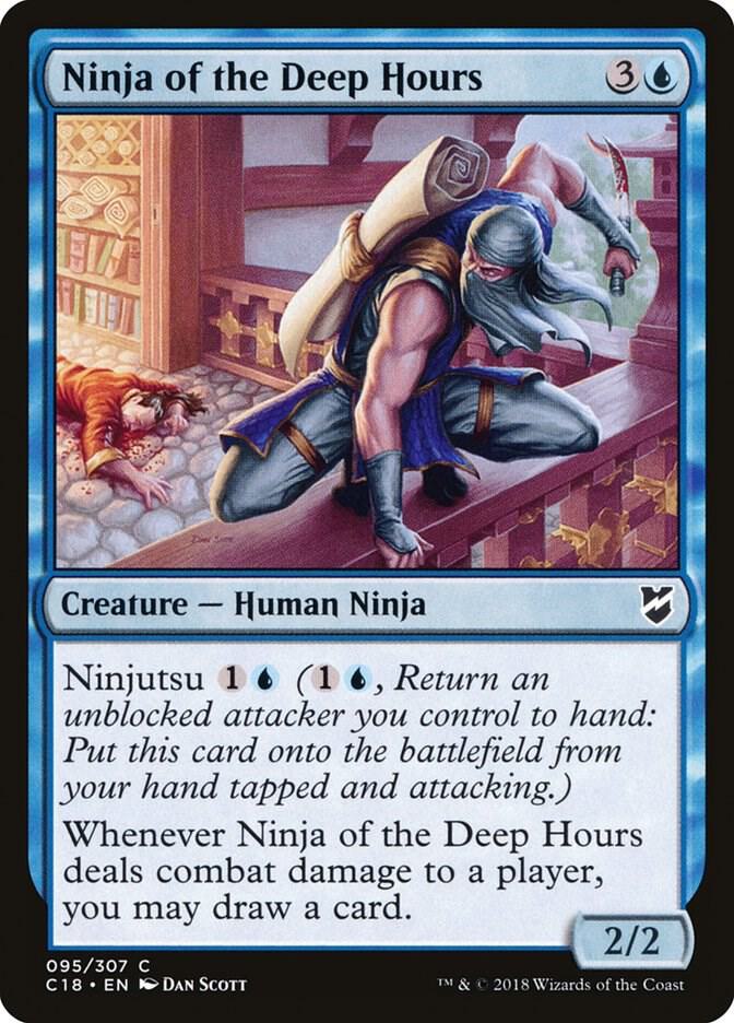 Ninja of the Deep Hours (95) [Commander 2018]