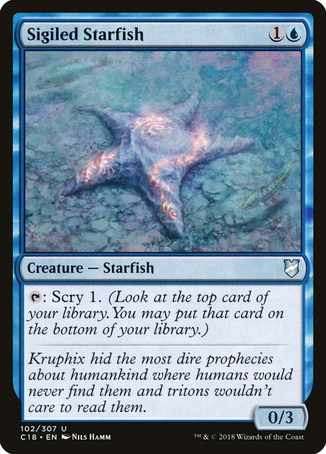 Sigiled Starfish (102) [Commander 2018]