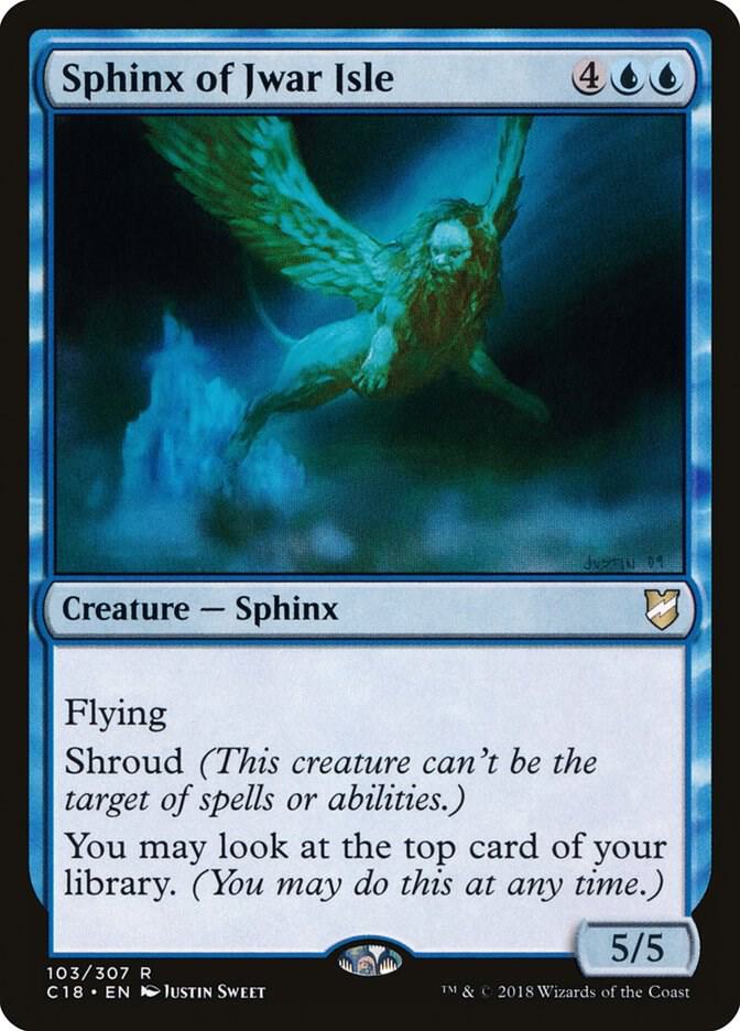 Sphinx of Jwar Isle (103) [Commander 2018]