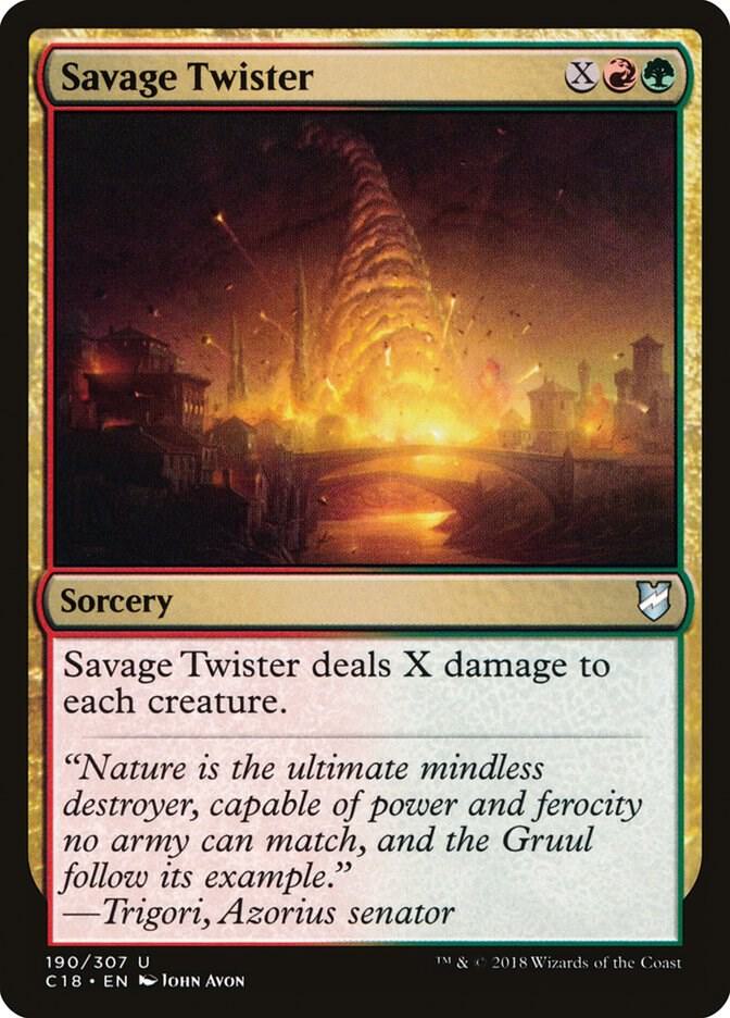 Savage Twister (190) [Commander 2018]