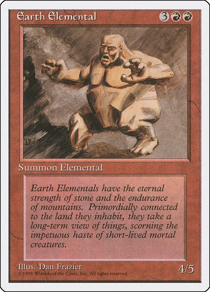 Earth Elemental (188) [Fourth Edition]