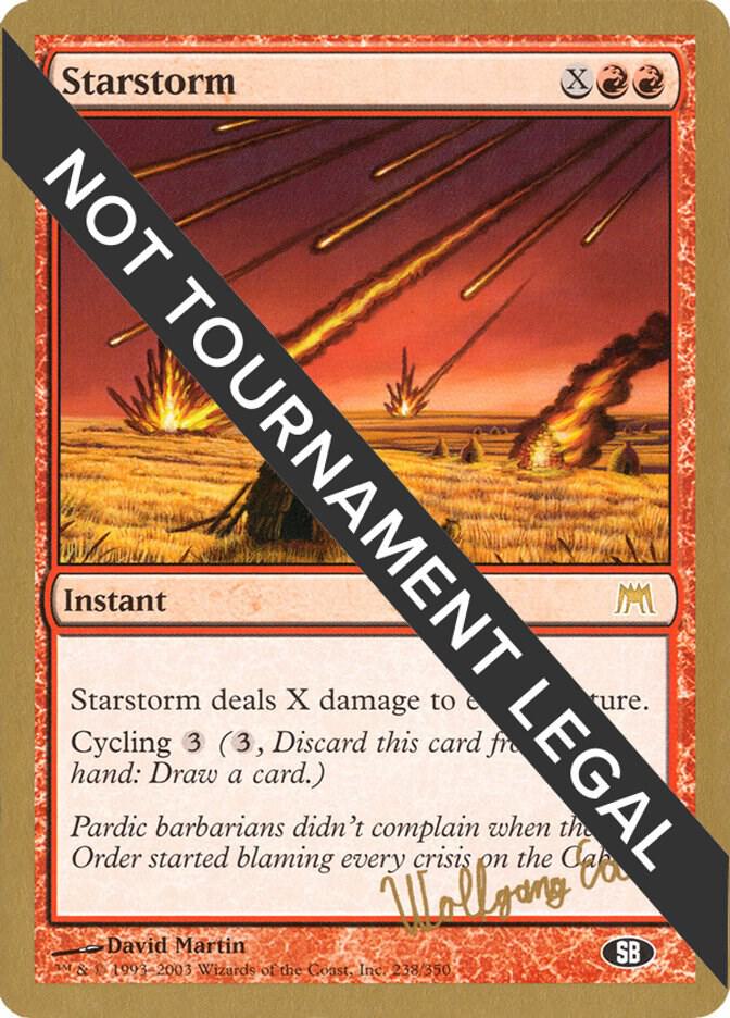 Starstorm - 2003 Wolfgang Eder (ONS) (SB) [World Championship Decks]