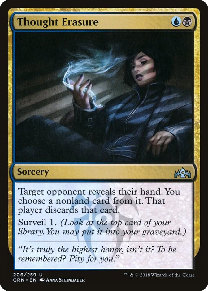 Thought Erasure (206) [Guilds of Ravnica]