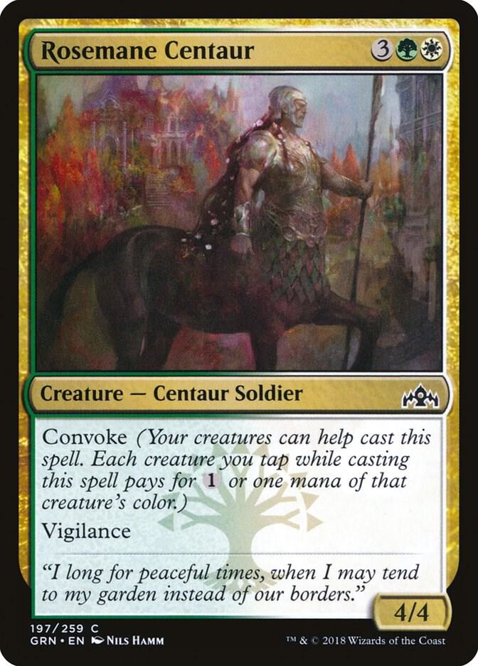 Rosemane Centaur (197) [Guilds of Ravnica]