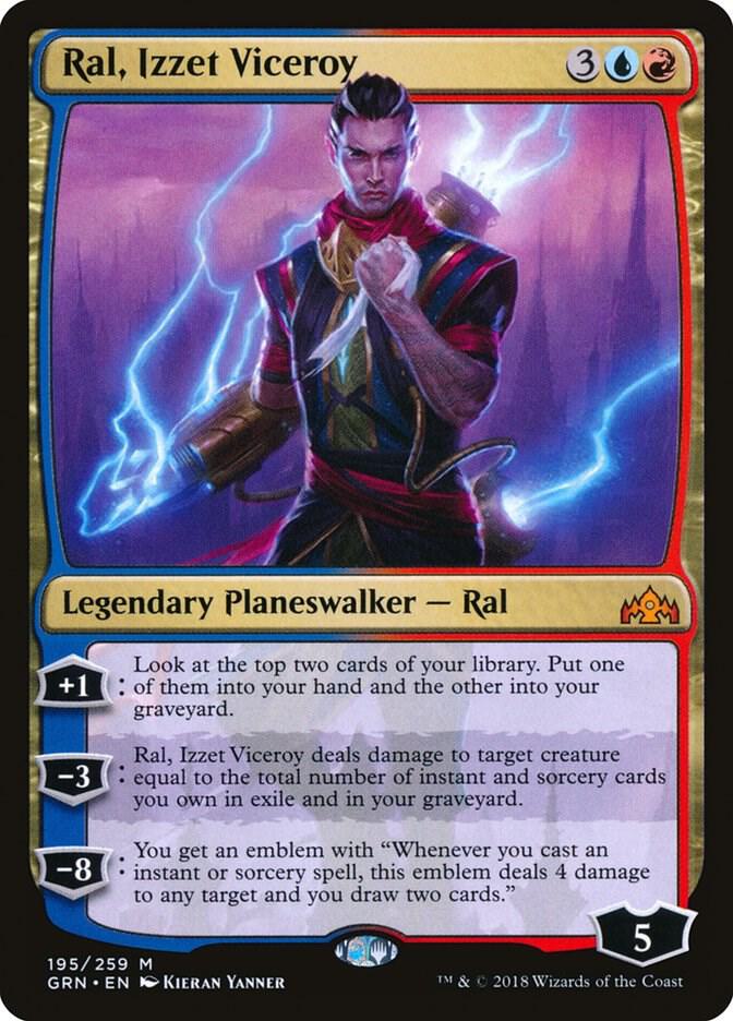 Ral, Izzet Viceroy (195) [Guilds of Ravnica]