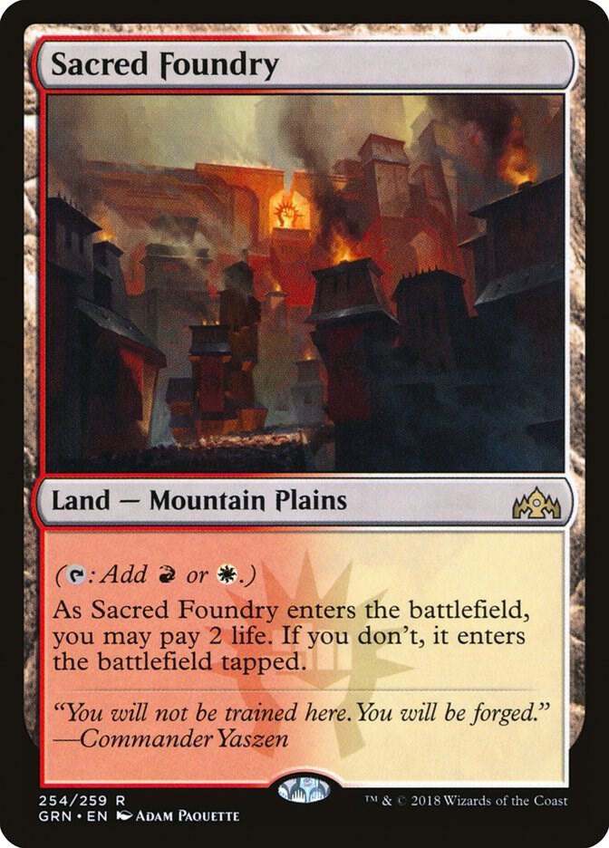 Sacred Foundry (254) [Guilds of Ravnica]