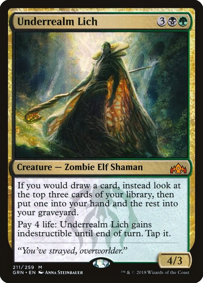 Underrealm Lich (211) [Guilds of Ravnica]