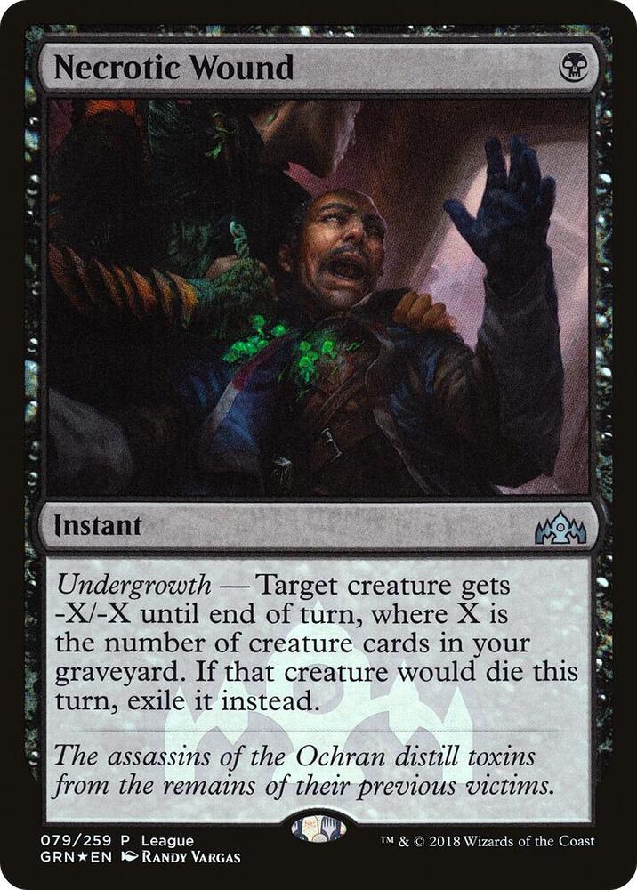 Necrotic Wound (79) [League Promos]