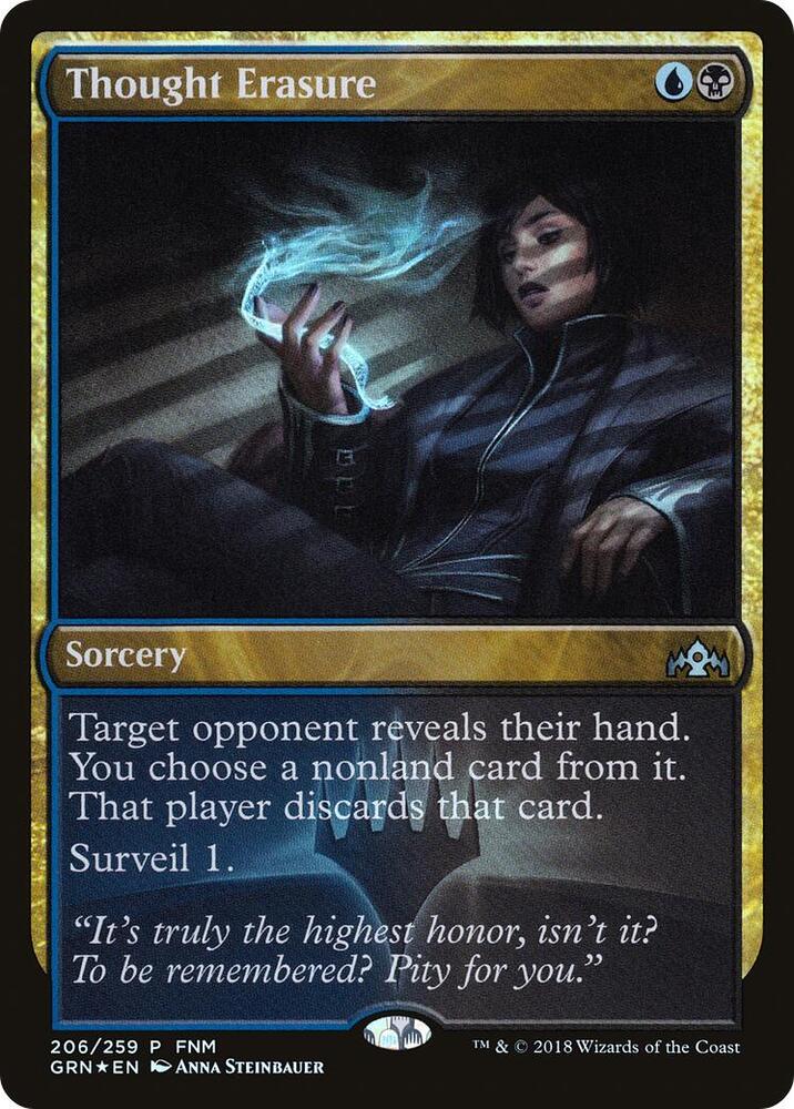 Thought Erasure (206) [FNM Promos]