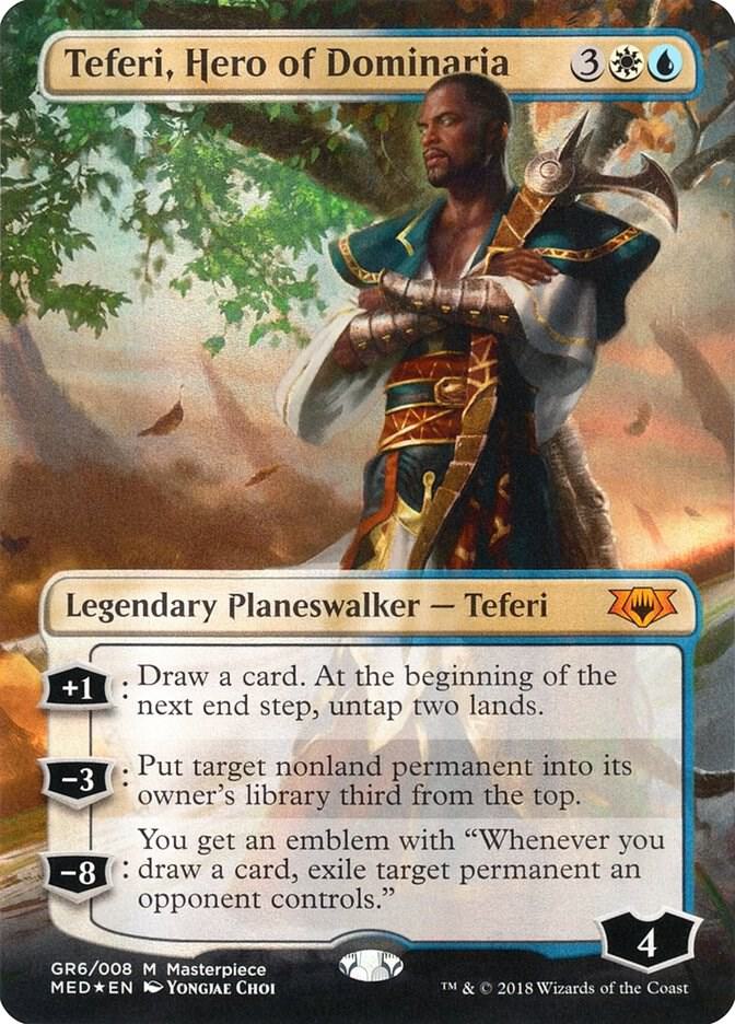 Teferi, Hero of Dominaria (GR6) [Mythic Edition: Guilds of Ravnica] [Borderless]