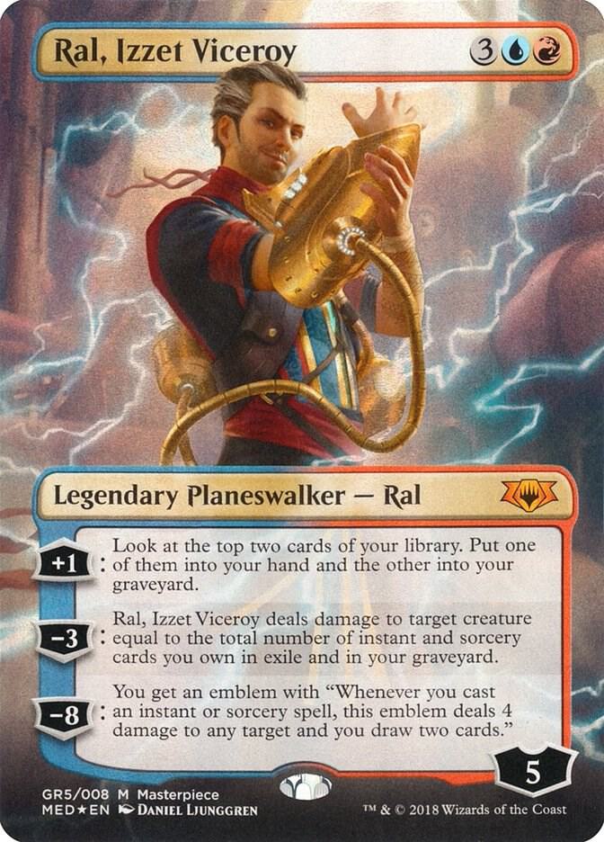 Ral, Izzet Viceroy (GR5) [Mythic Edition: Guilds of Ravnica] [Borderless]