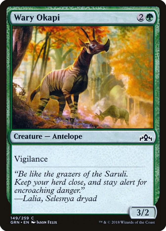 Wary Okapi (149) [Guilds of Ravnica]