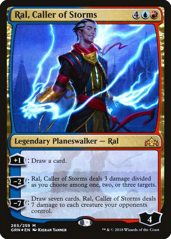 Ral, Caller of Storms (265) [Guilds of Ravnica]