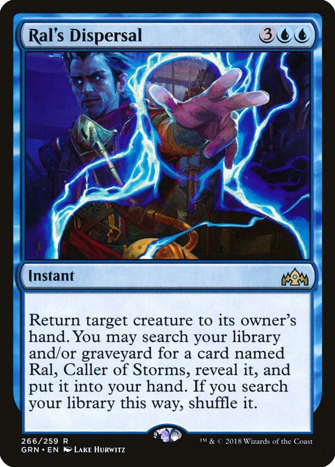 Ral's Dispersal (266) [Guilds of Ravnica]