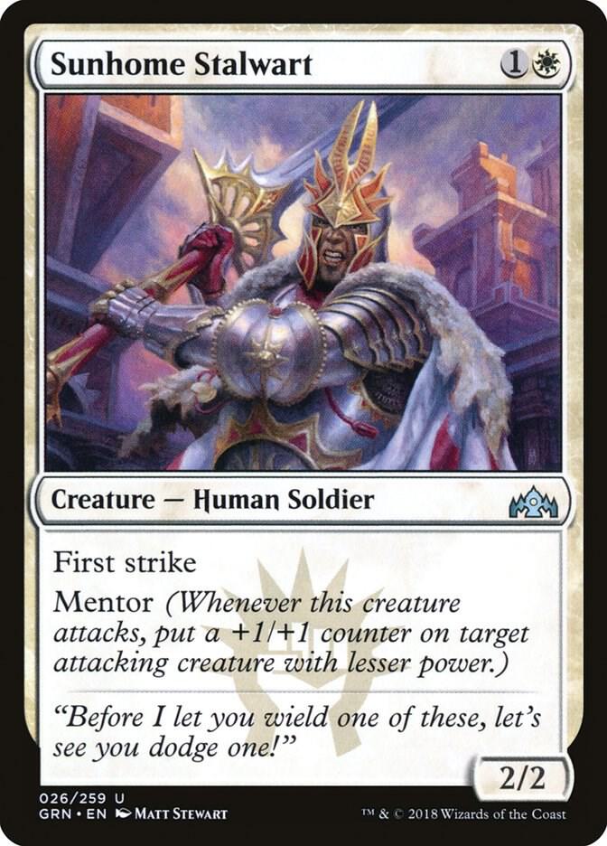 Sunhome Stalwart (26) [Guilds of Ravnica]