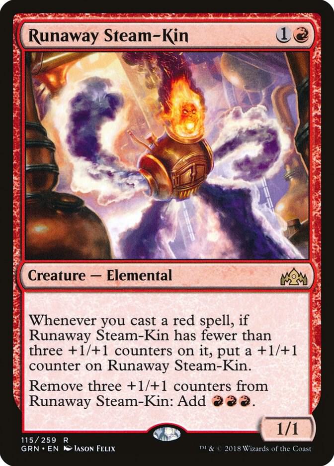 Runaway Steam-Kin (115) [Guilds of Ravnica]