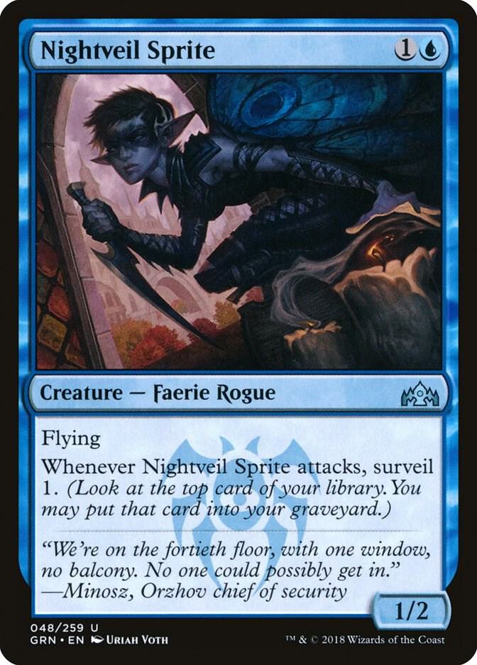 Nightveil Sprite (48) [Guilds of Ravnica]