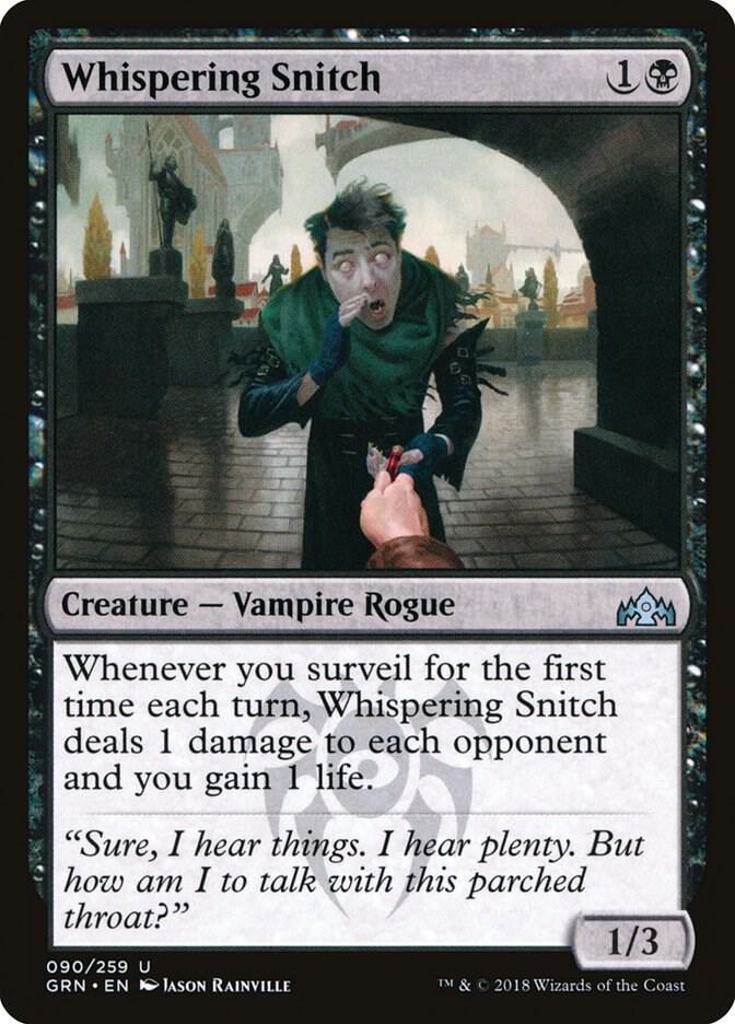 Whispering Snitch (90) [Guilds of Ravnica]