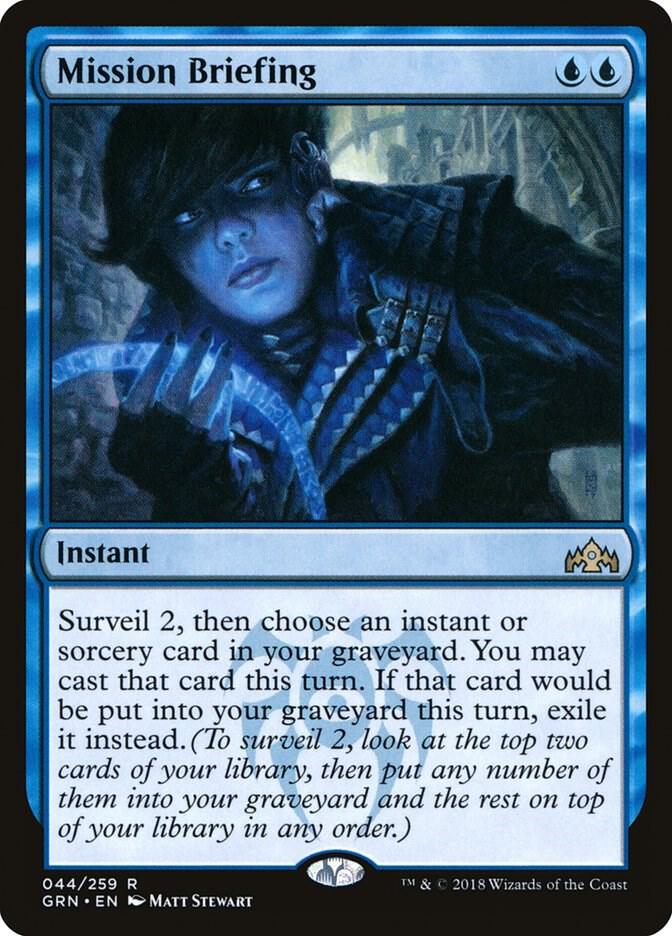 Mission Briefing (44) [Guilds of Ravnica]