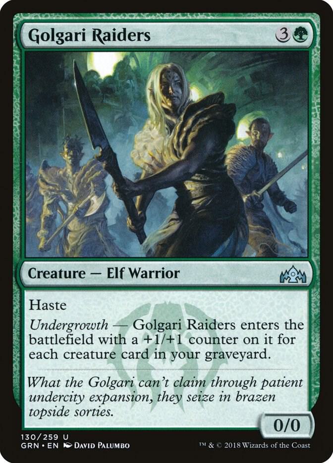 Golgari Raiders (130) [Guilds of Ravnica]