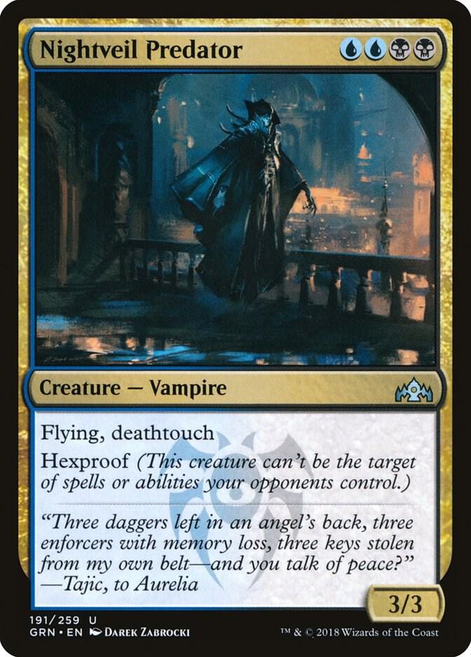 Nightveil Predator (191) [Guilds of Ravnica]