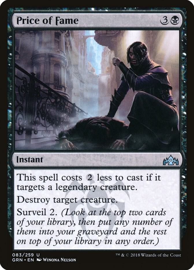Price of Fame (83) [Guilds of Ravnica]