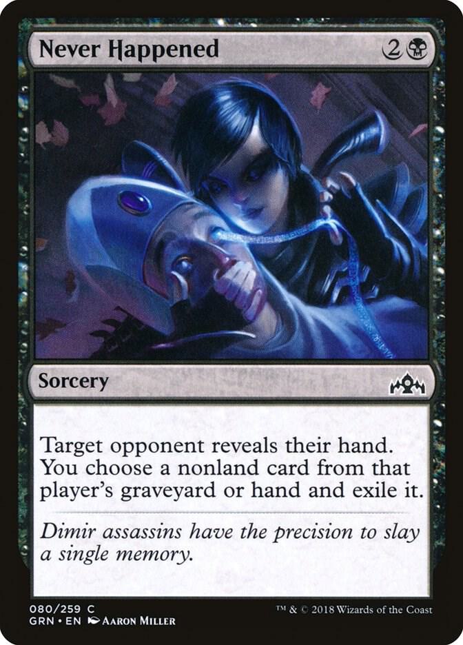 Never Happened (80) [Guilds of Ravnica]