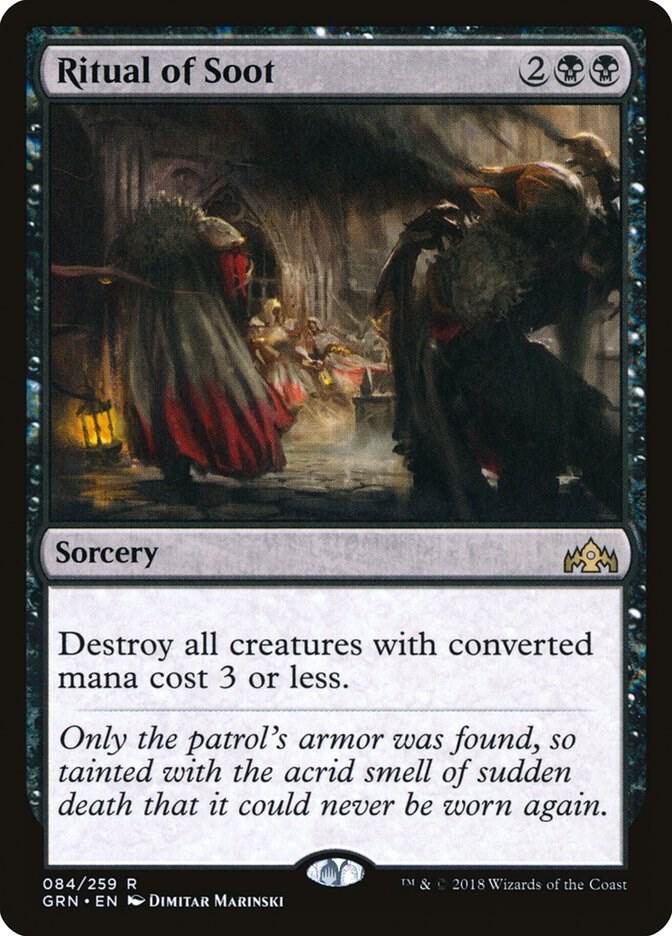 Ritual of Soot (84) [Guilds of Ravnica]