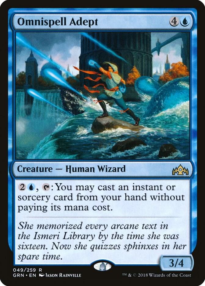 Omnispell Adept (49) [Guilds of Ravnica]