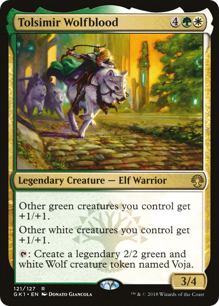 Tolsimir Wolfblood (121) [GRN Guild Kit]