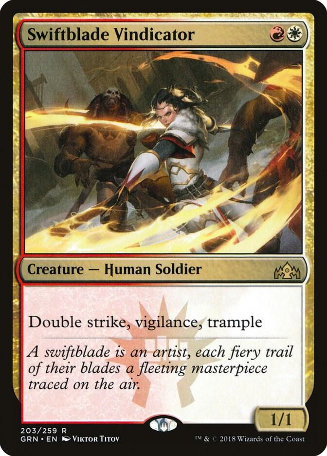 Swiftblade Vindicator (203) [Guilds of Ravnica]