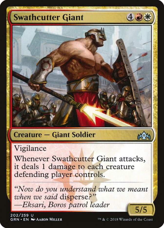 Swathcutter Giant (202) [Guilds of Ravnica]