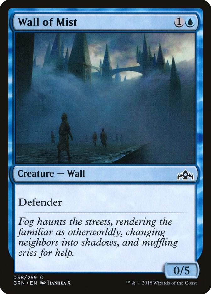 Wall of Mist (58) [Guilds of Ravnica]