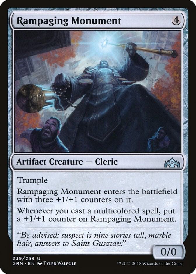 Rampaging Monument (239) [Guilds of Ravnica]