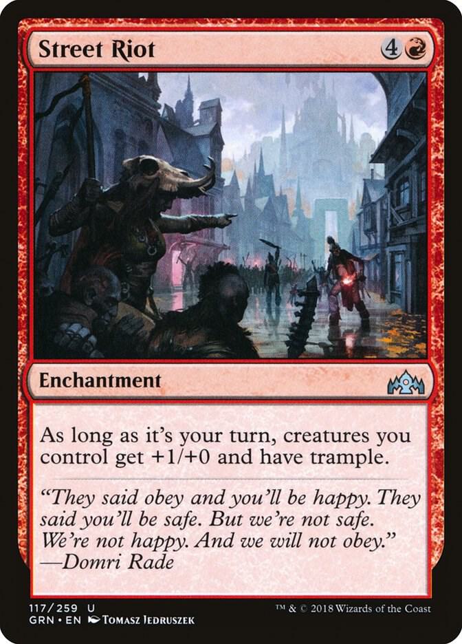 Street Riot (117) [Guilds of Ravnica]
