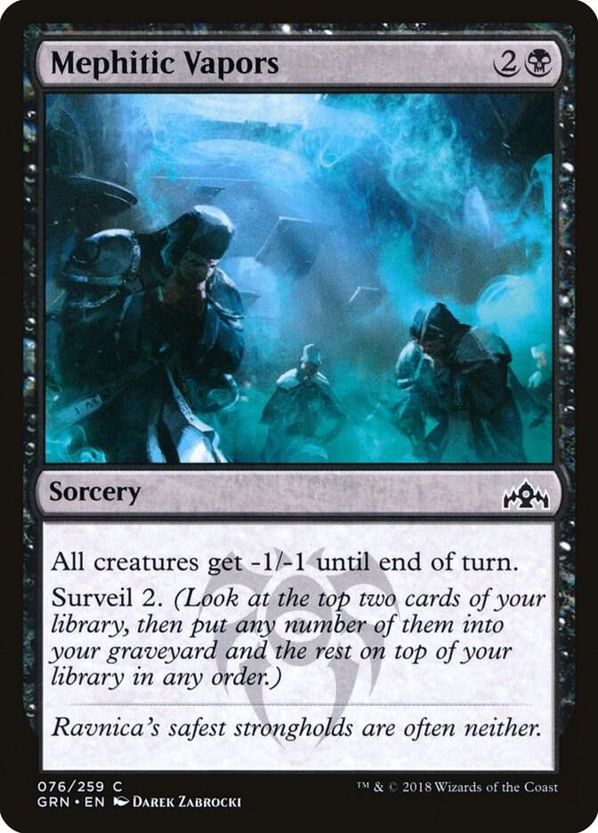 Mephitic Vapors (76) [Guilds of Ravnica]