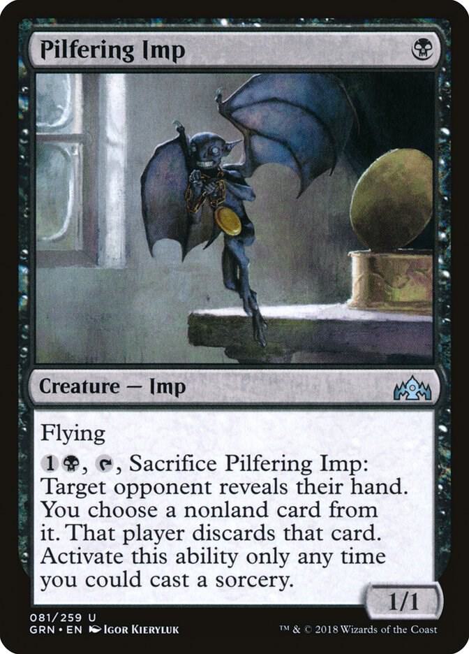 Pilfering Imp (81) [Guilds of Ravnica]