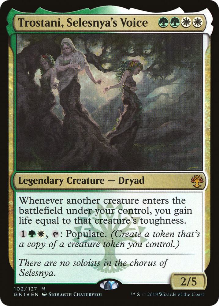 Trostani, Selesnya's Voice (102) [GRN Guild Kit]