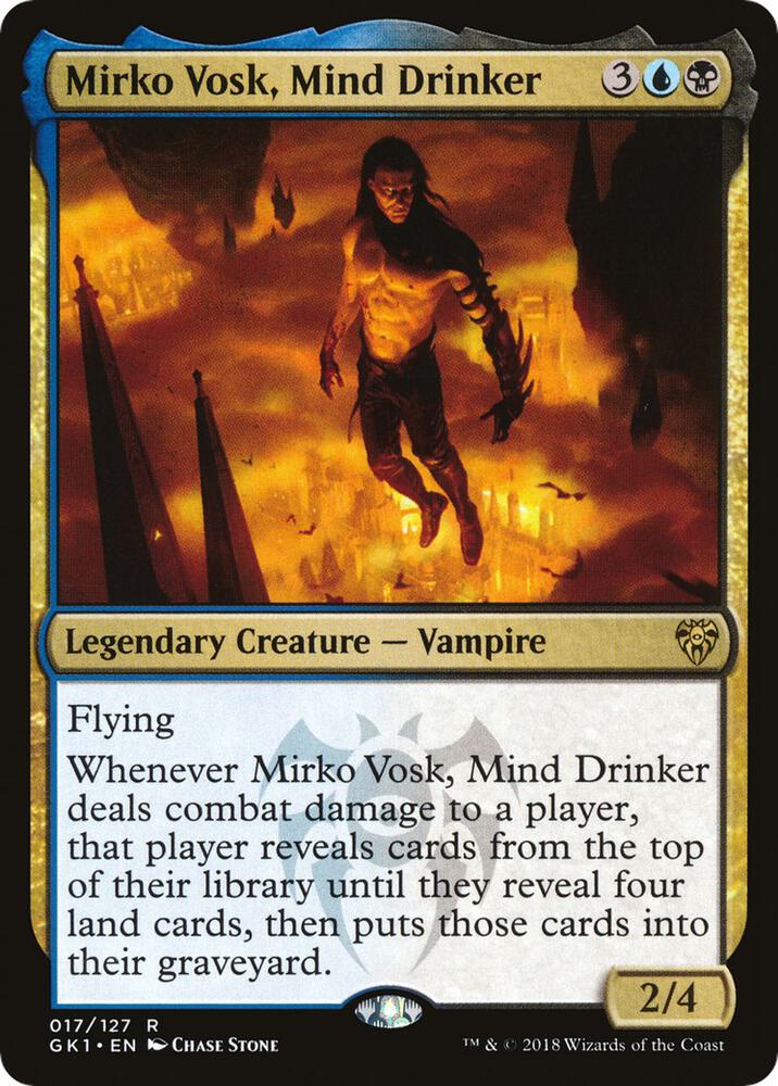 Mirko Vosk, Mind Drinker (17) [GRN Guild Kit]