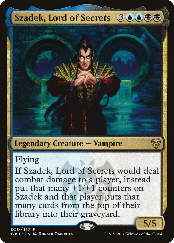 Szadek, Lord of Secrets (20) [GRN Guild Kit]