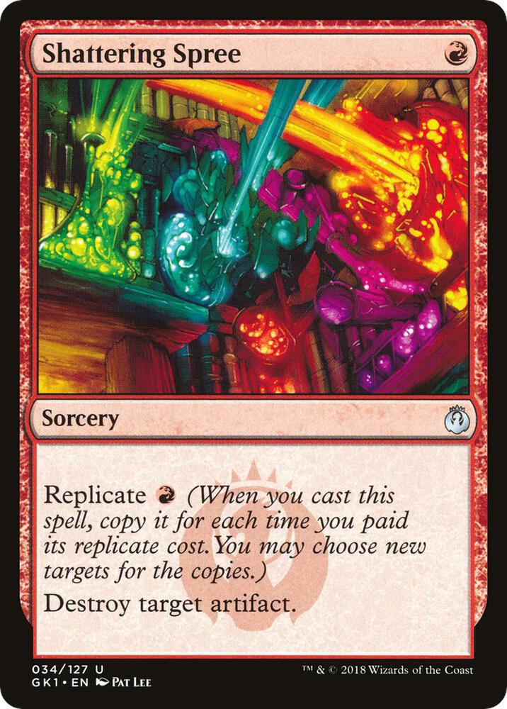 Shattering Spree (34) [GRN Guild Kit]