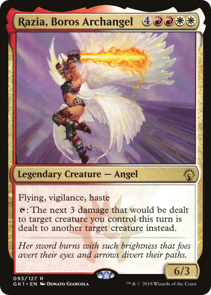 Razia, Boros Archangel (93) [GRN Guild Kit]