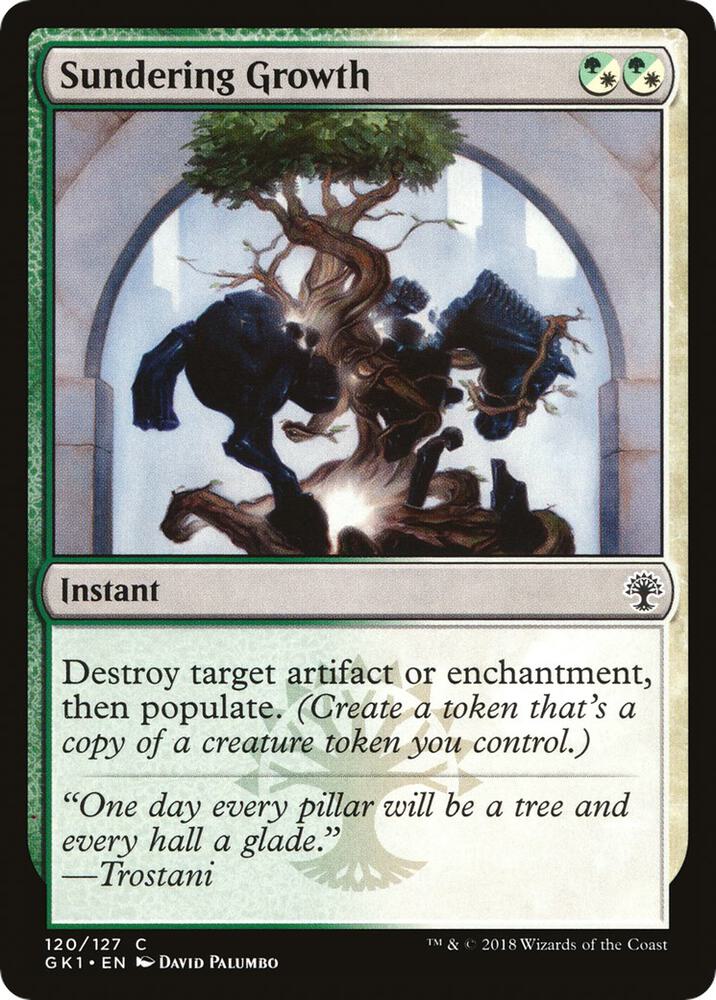 Sundering Growth (120) [GRN Guild Kit]
