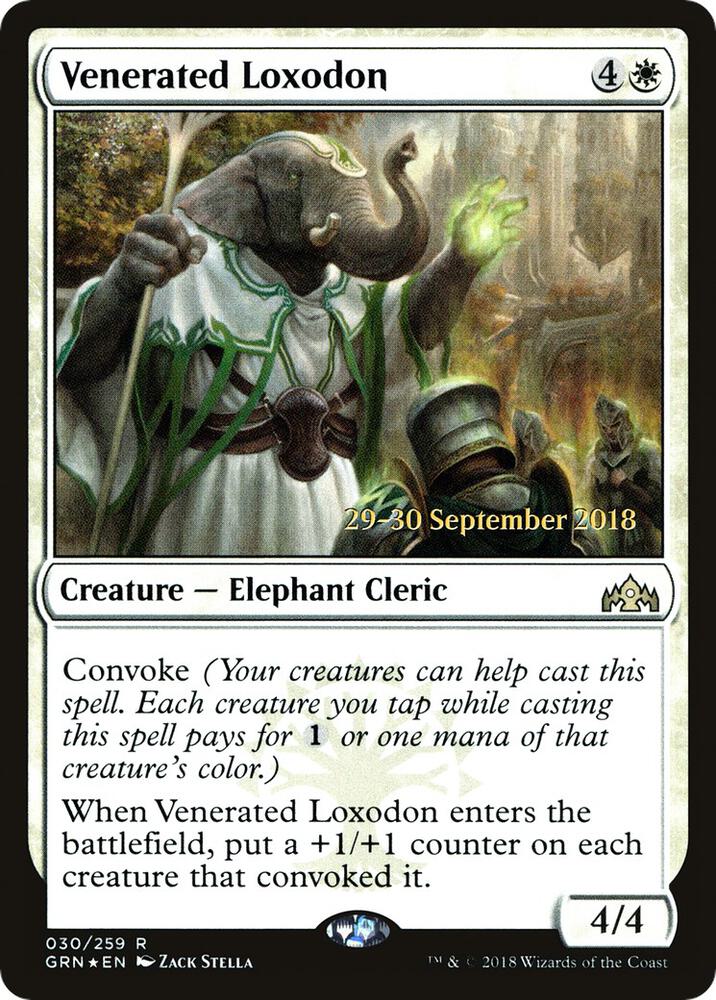 Venerated Loxodon (30) [Prerelease Cards]