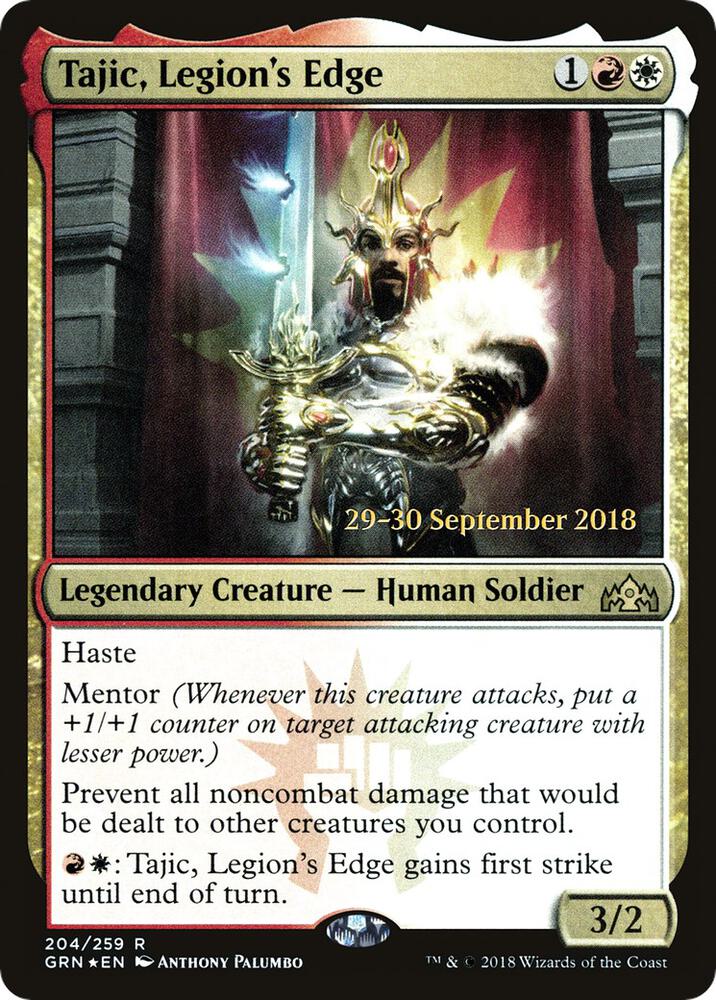 Tajic, Legion's Edge (204) [Prerelease Cards]