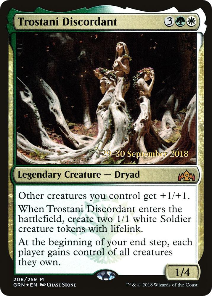 Trostani Discordant (208) [Prerelease Cards]