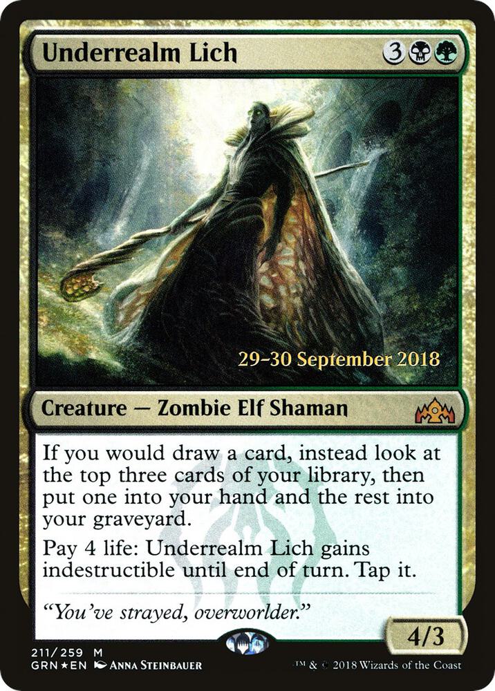 Underrealm Lich (211) [Prerelease Cards]