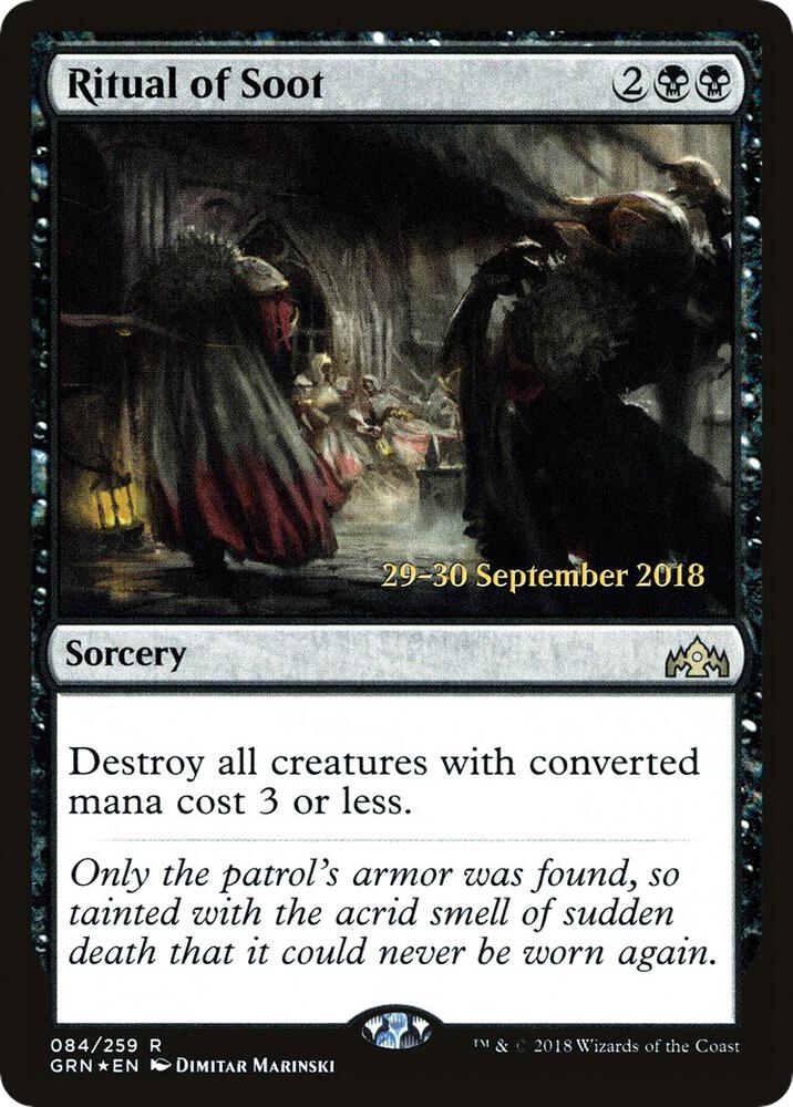 Ritual of Soot (84) [Prerelease Cards]