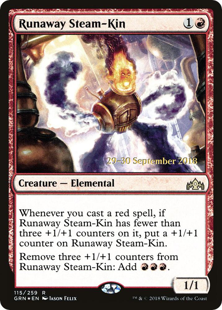 Runaway Steam-Kin (115) [Prerelease Cards]