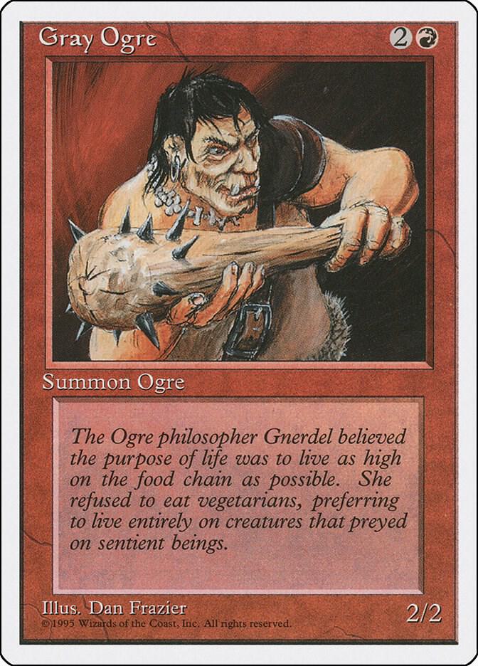 Gray Ogre (200) [Fourth Edition]